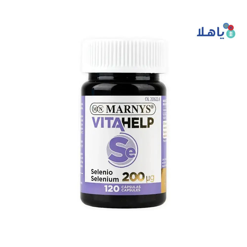 MARNYS - Marnys Vitahelp Se 200mg 120 Capsules - Pharmazone - 