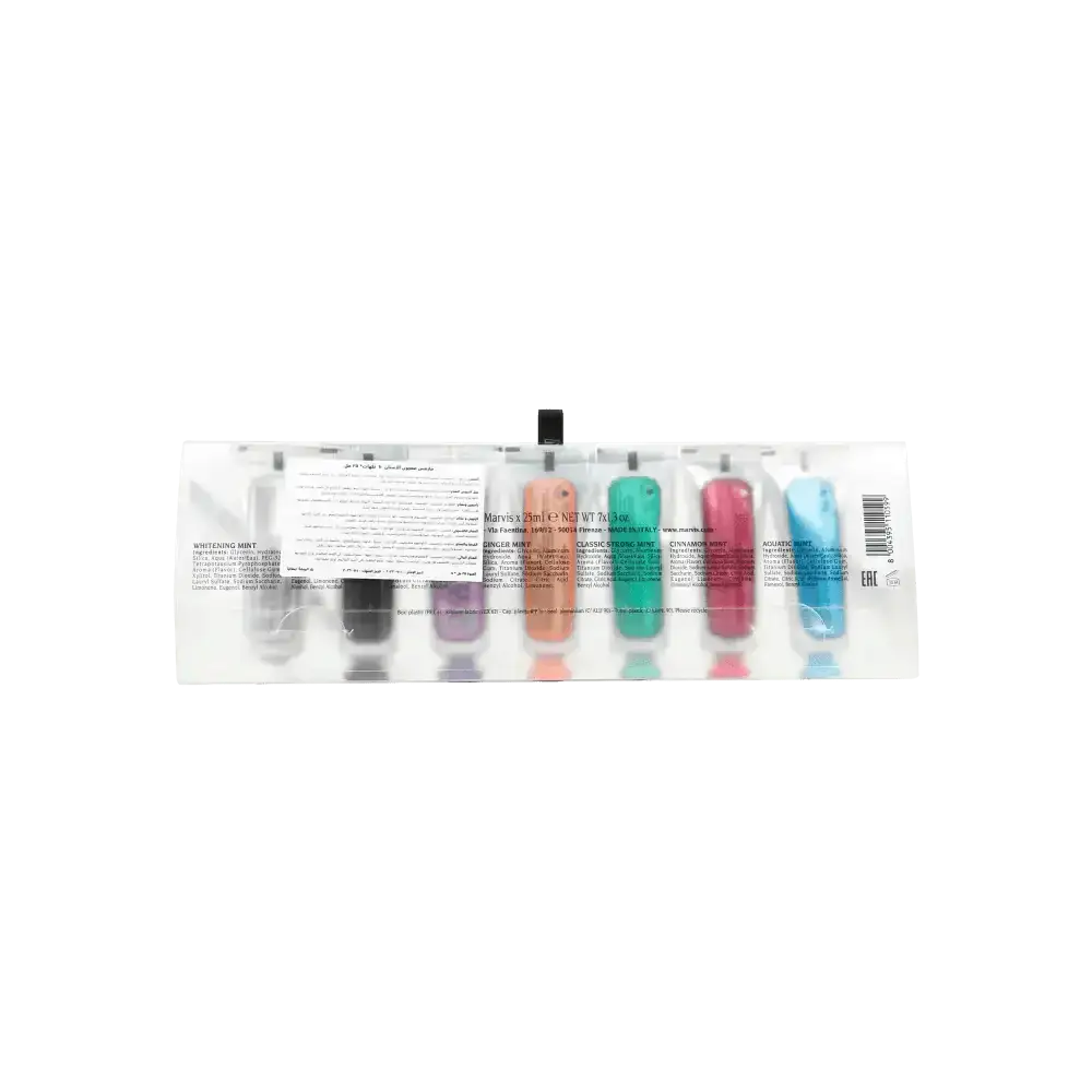 Marvis - Marvis Assorted Flavour Toothpaste Pack 7x25ml - Pharmazone - 