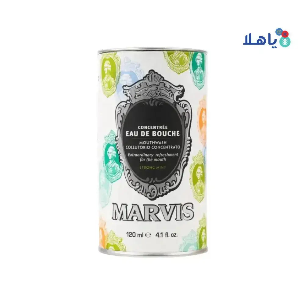 Marvis - Marvis Strong Mint Mouthwash 120ml - Pharmazone - 