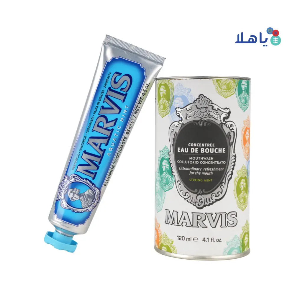 Marvis Toothpaste + Mouthwash Set 1