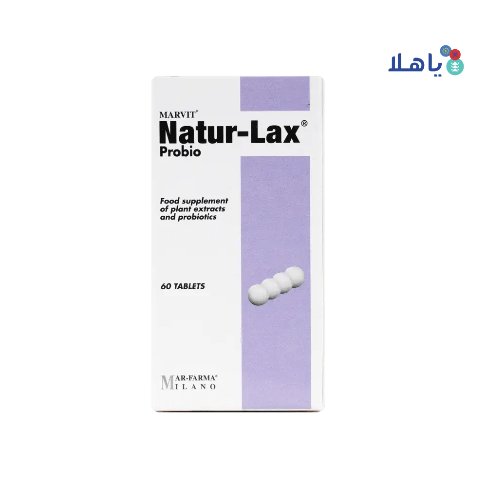 MARVIT - Marvit Natur - Lax 60 Tablets - Pharmazone - 