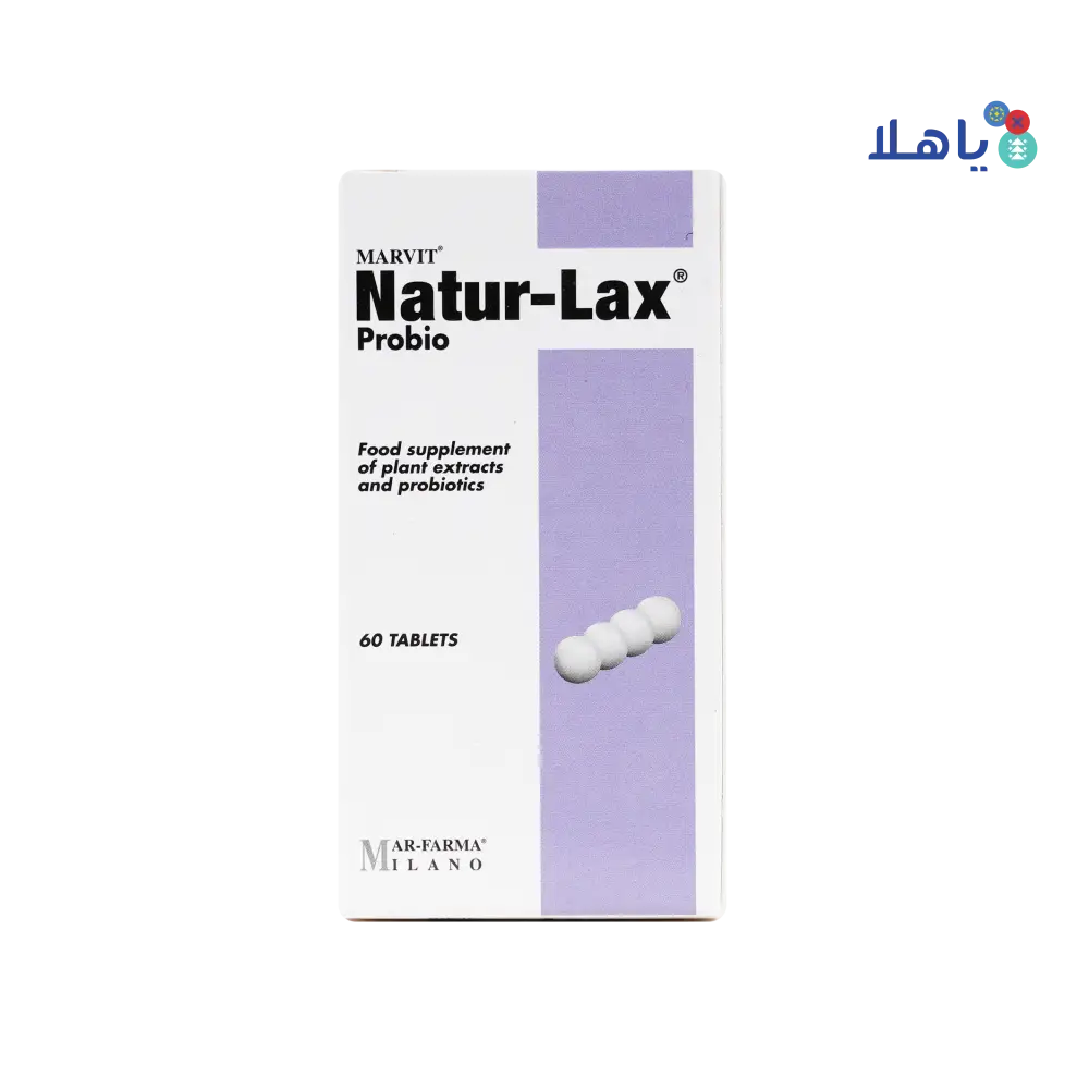 MARVIT NATUR-LAX 60 TABLETS