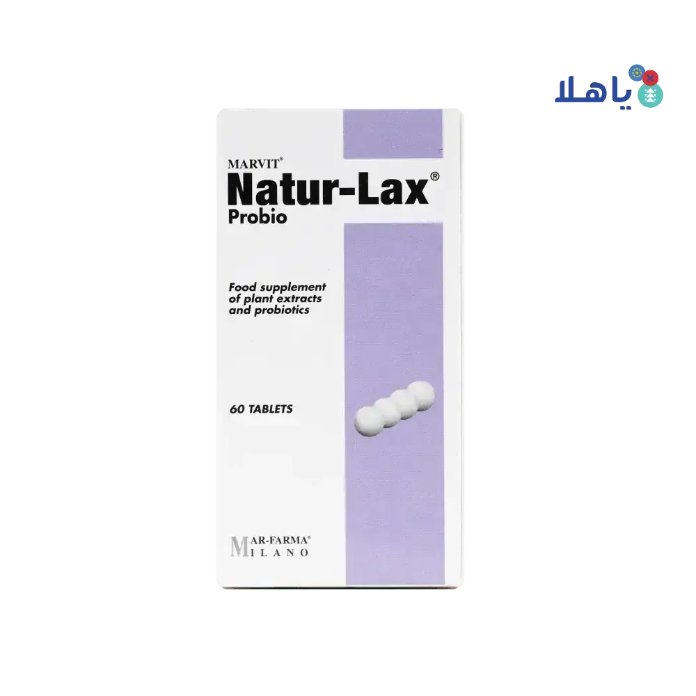 MARVIT - Marvit Natur - Lax 60 Tablets - Pharmazone - 