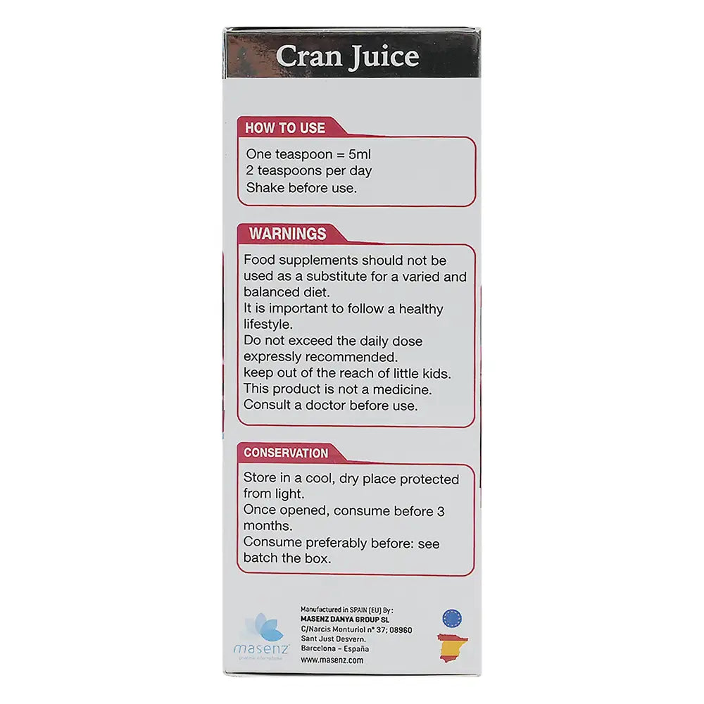 Masnutra Cran Juice 100ml