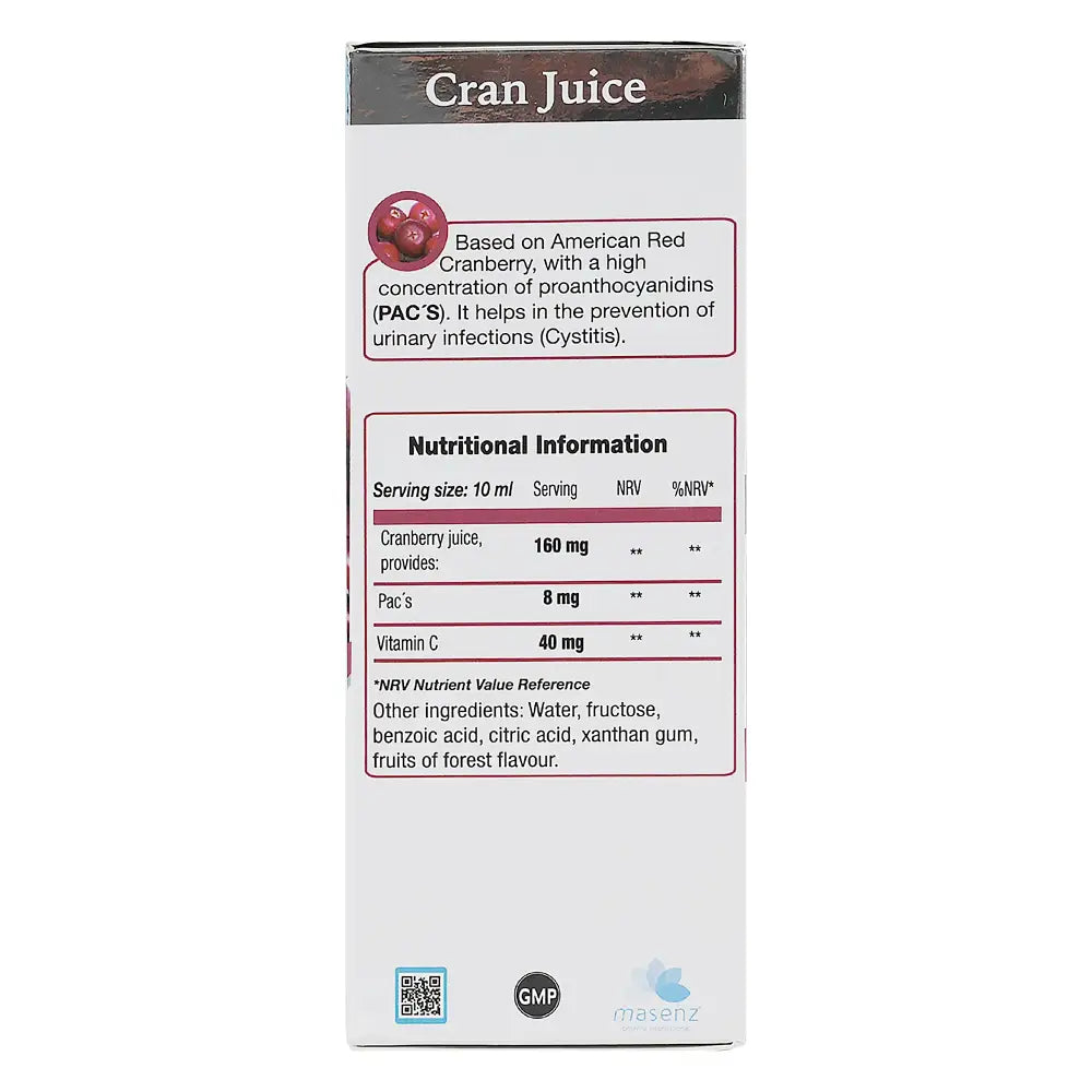 Masnutra Cran Juice 100ml