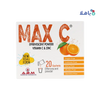 Max C Effervescent Powder Vitamin C & Zinc 20 Sachets