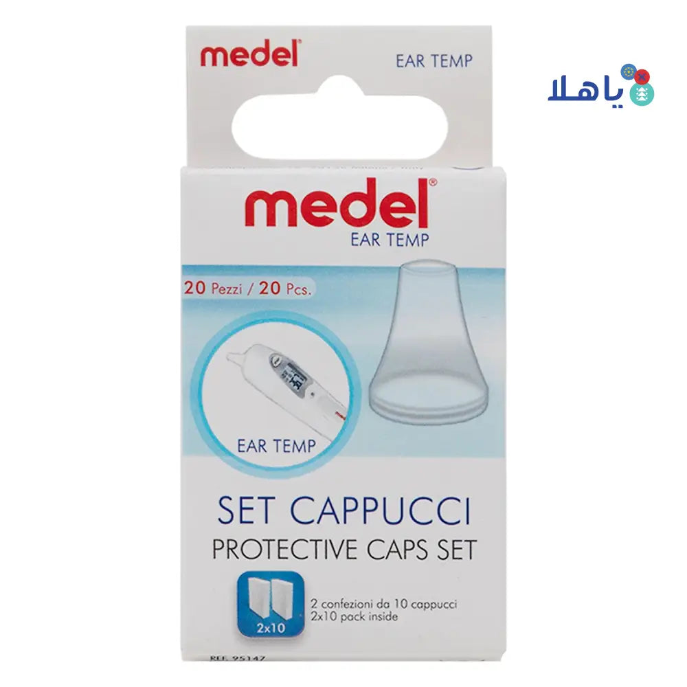 Medel Ear Temp Protective Caps Set 20pcs - 1476