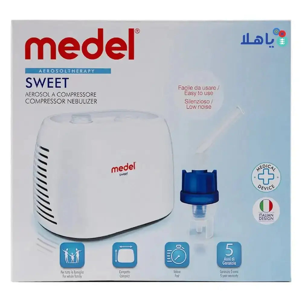 MEDEL - Medel Sweet Aerosoltherpy Compressor Nebulizer - 1766 - Pharmazone - 