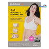 MEDELA - Medela 3in1 Nursing & Pumping Bra - Black Medium - Pharmazone - 