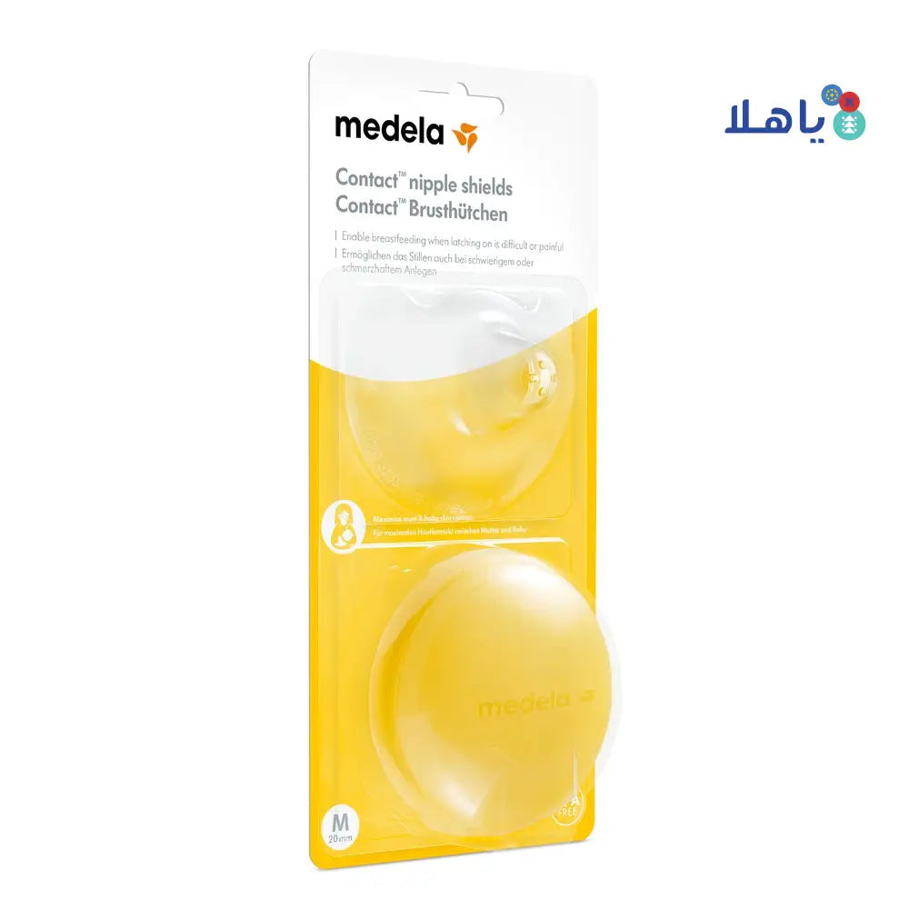 MEDELA CONTACT NIPPLE SHIELDS 2PCS SIZE-M