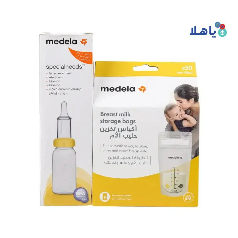 Medela - Medela Specialneeds Bottle + Milk Storage Bags Set - Pharmazone - 