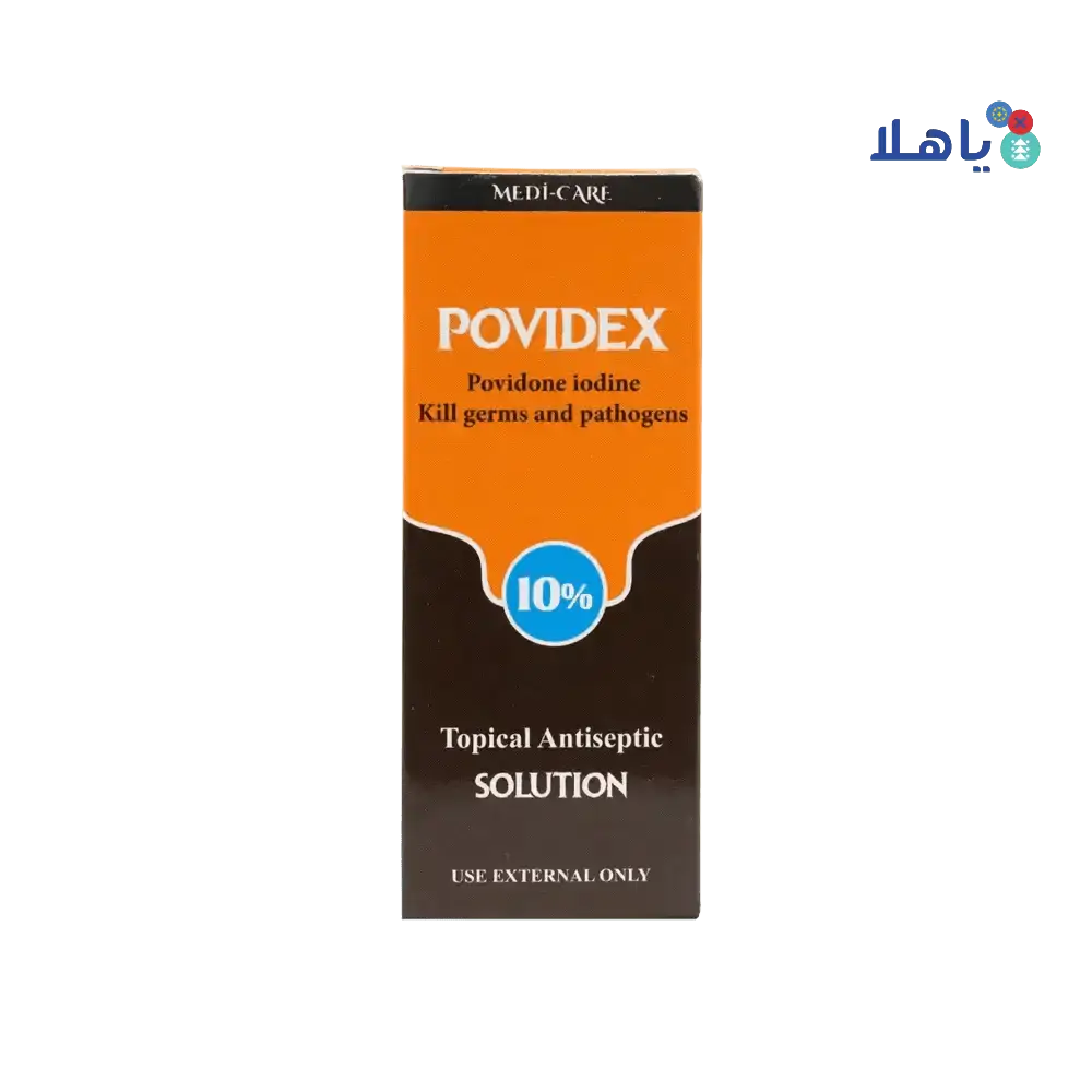 Medi - Care - Medi - Care Povidex 10% Topical Antiseptic Solution 100ml - Pharmazone - 