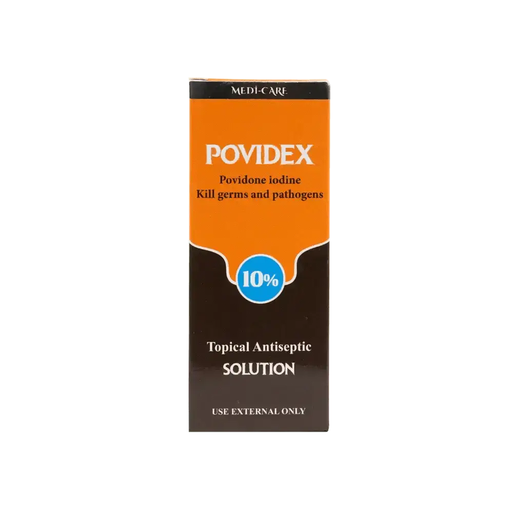 Medi - Care - Medi - Care Povidex 10% Topical Antiseptic Solution 100ml - Pharmazone - 