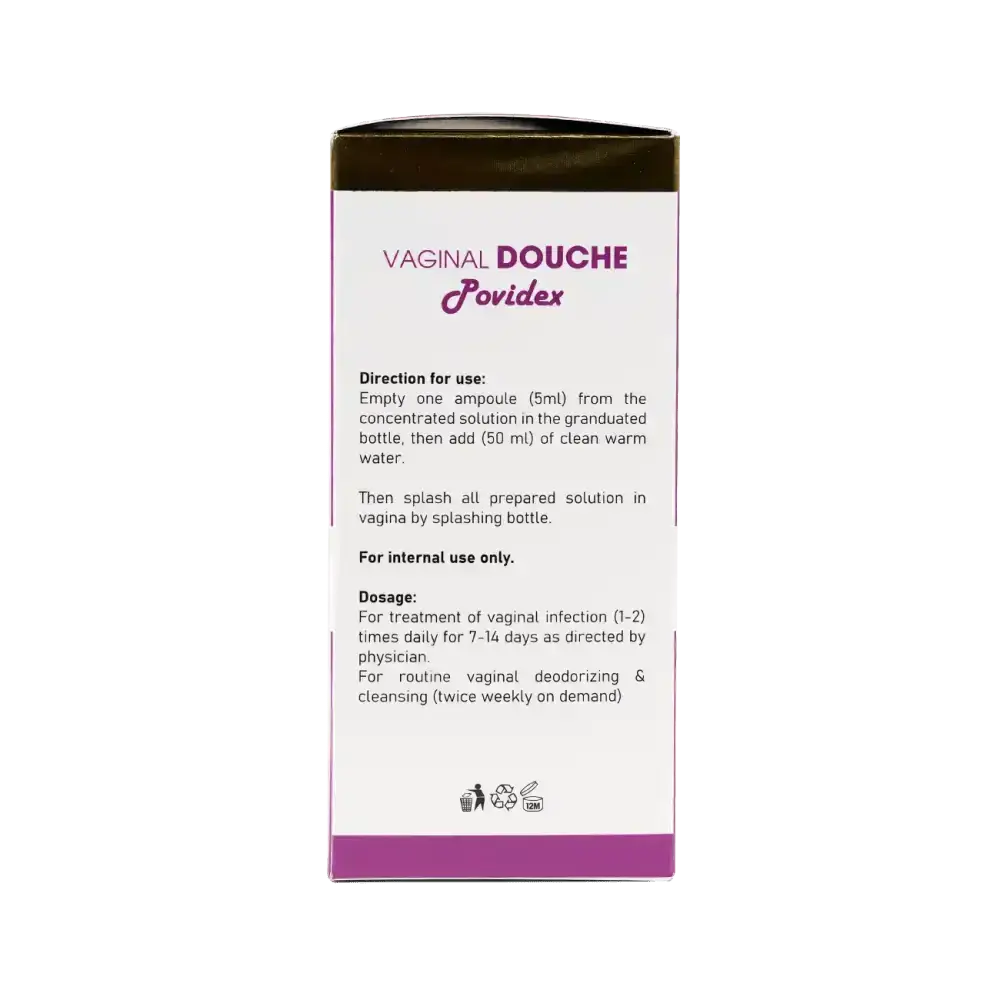 Medi - Care - Medi - Care Povidex Vaginal Douche 5.5 Womenâ€™s 10x5ml - Pharmazone - 