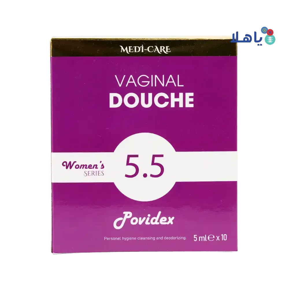 Medi - Care - Medi - Care Povidex Vaginal Douche 5.5 Womenâ€™s 10x5ml - Pharmazone - 