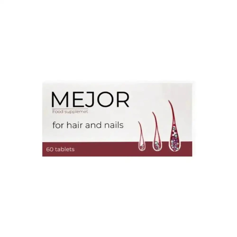 BIOFAKTOR - MEJOR FOR HAIR AND NAILS 60TAB - Pharmazone - 