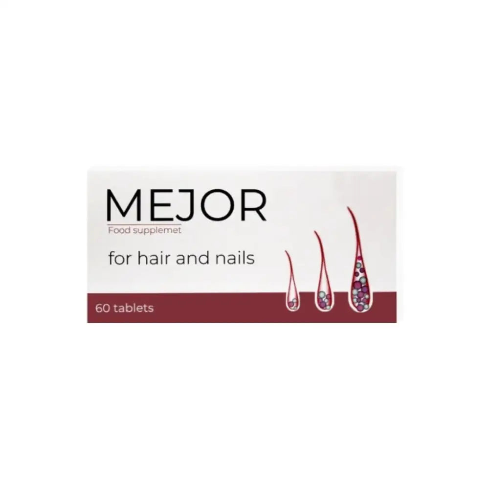 MEJOR FOR HAIR AND NAILS 60TAB