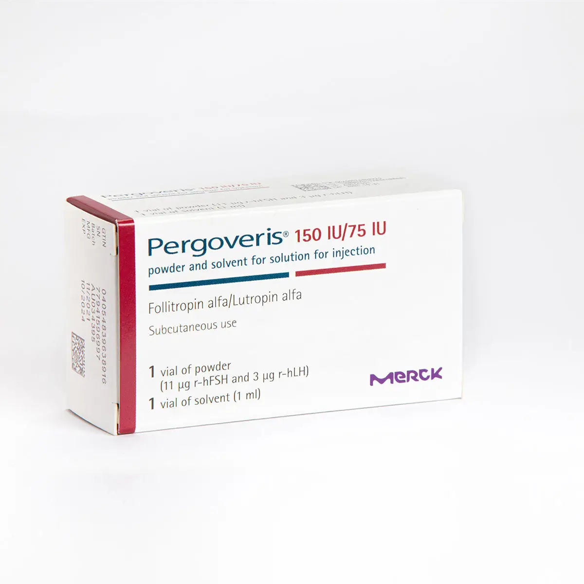 Pergoveris 150 IU/75 IU Pwd & Solv Inj