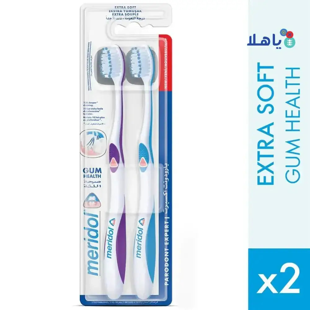 MERIDOL - Meridol Parodont Expert Extra Soft Duo Toothbrush - Pharmazone - 