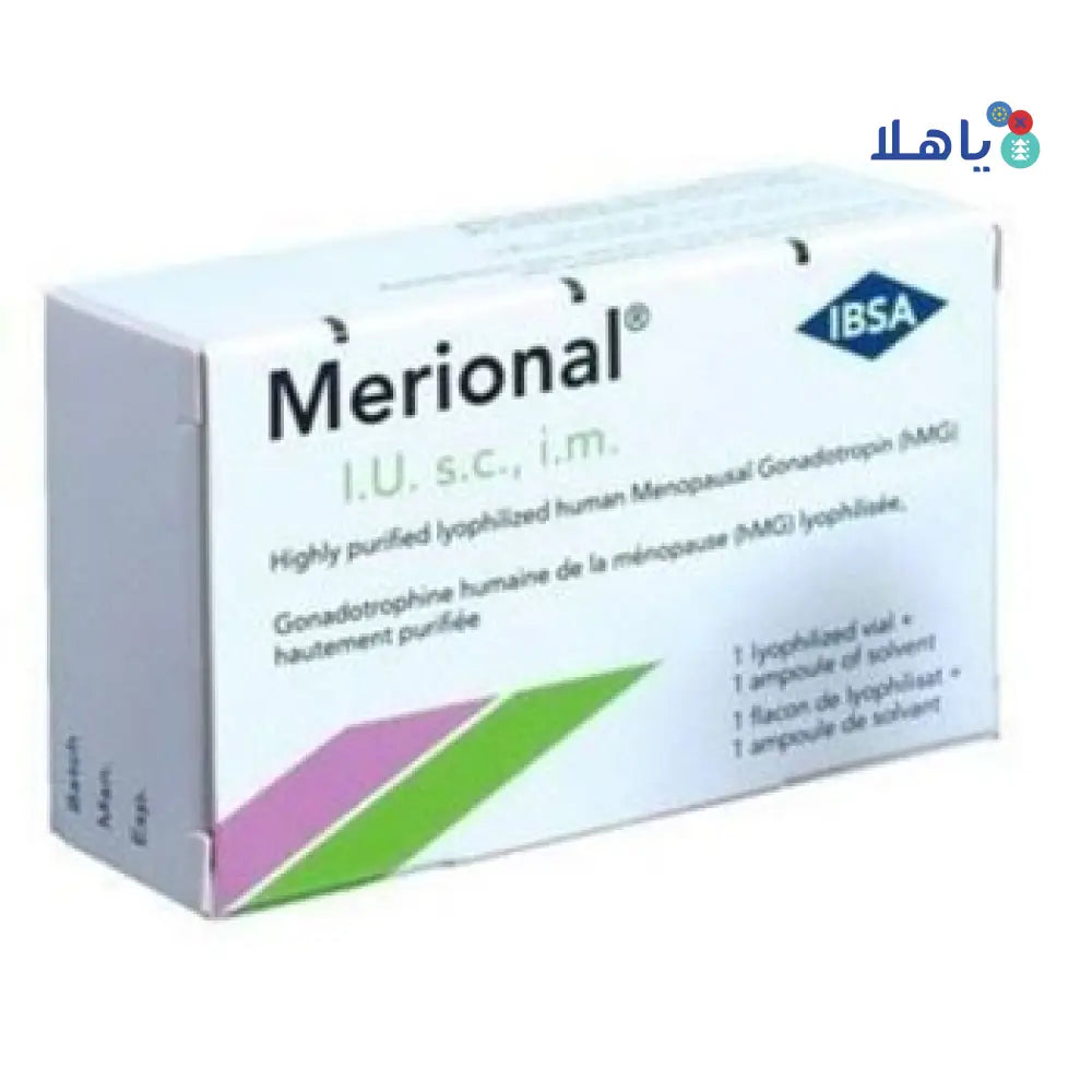 MERIONAL INJ. 150 IU (1+1) 1 PCK