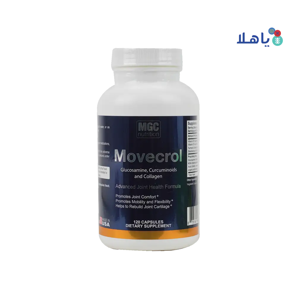 Mgc Nutrition Movecrol 120 Capsules