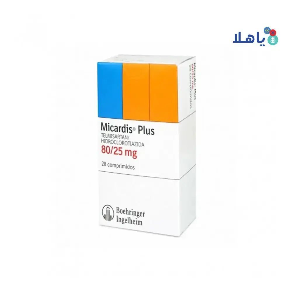 BOEHRINGER INGELHEIM - Micardis Plus 80/25Mg 28 Tablets - Pharmazone - 