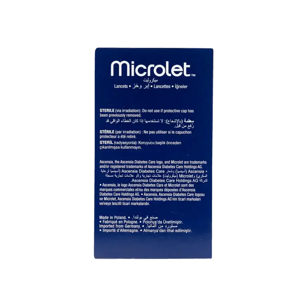 ASCENSIA - Microlet Lancets 200pcs - Pharmazone - 