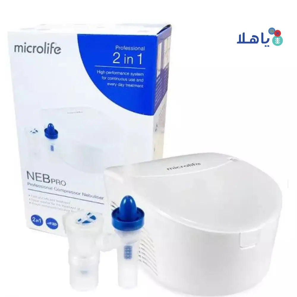 MICROLIFE PROFESSIONAL 2IN1 COMPRESSOR NEBULISER-NEBPRO