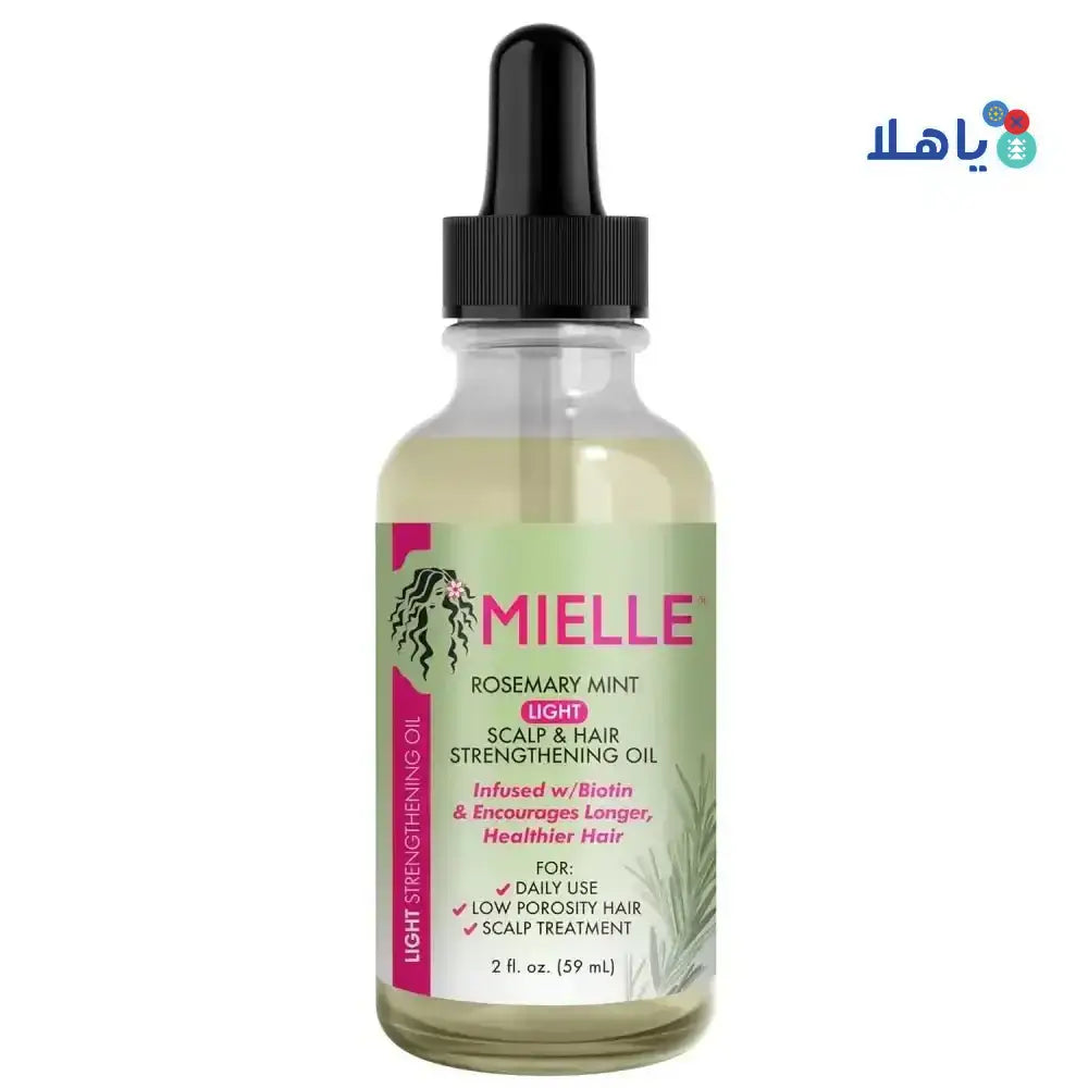 MIELLE ORGANICS - Mielle Rosemary Mint Light Scalp & Hair Oil 59ml - Pharmazone - 