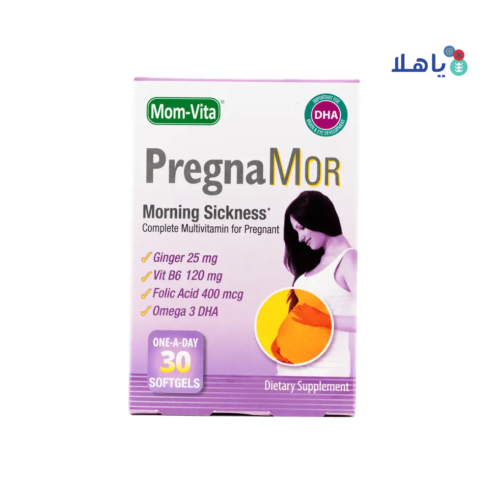 MOM-VITA PREGNAMOR 30 SOFT GELS