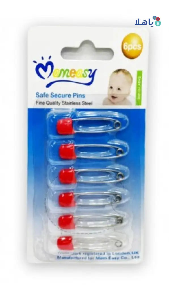 MOMEASY SAFE SECURE PINS 6PK (48958)