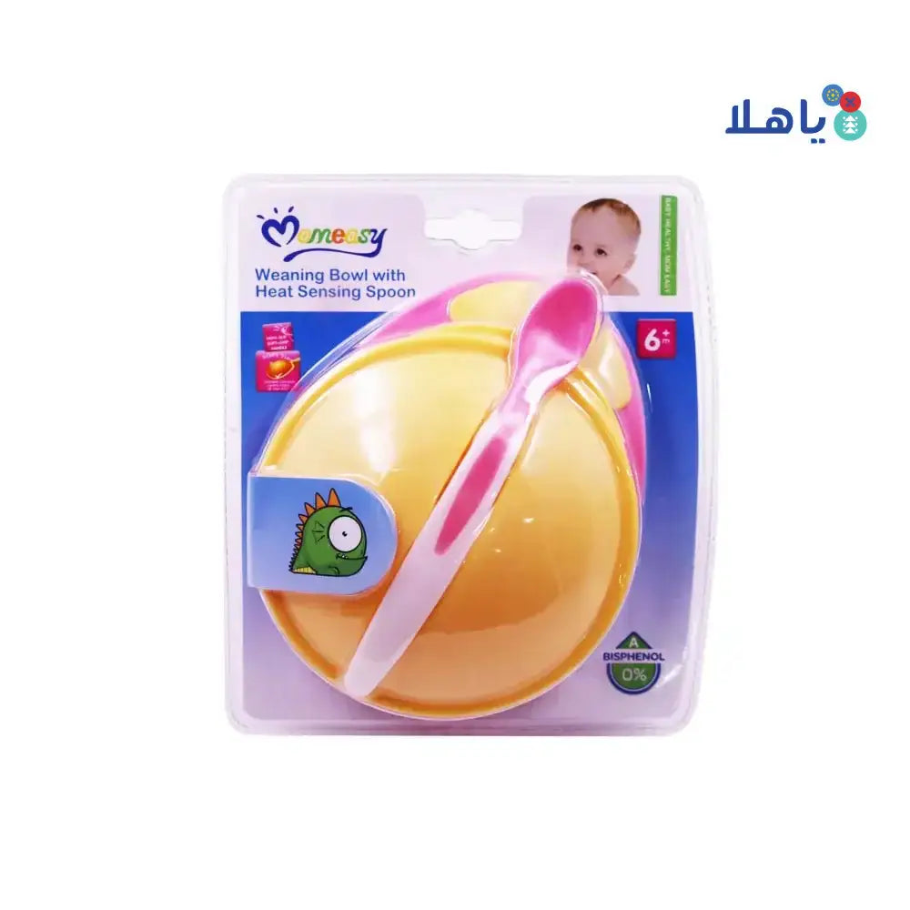 MOMEASY - Momeasy Weaning Bowl With Heat Sensing Spoon(43901 - Pharmazone - 