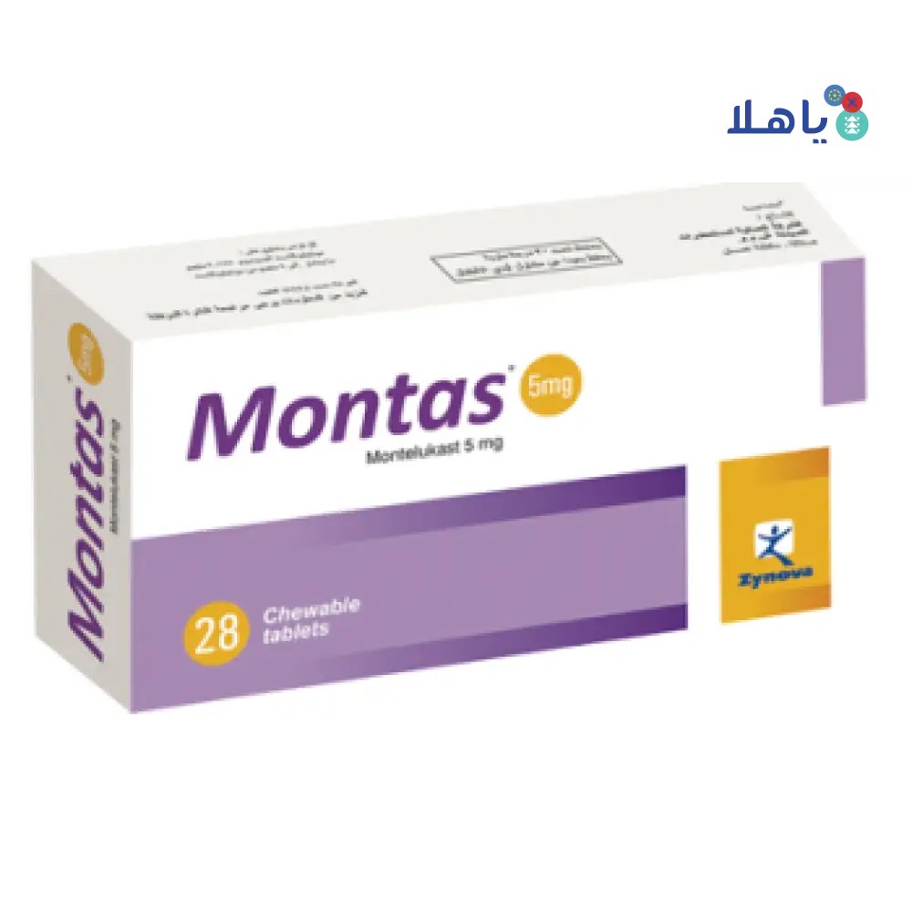 MONTAS 5MG CHEWABLE 28TAB