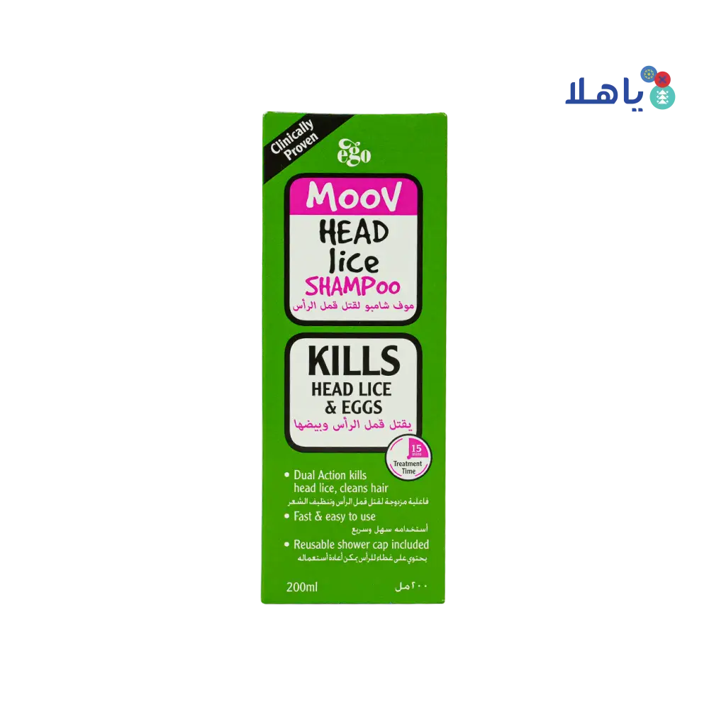 MOOV HEAD LICE SHAMPOO 200ML