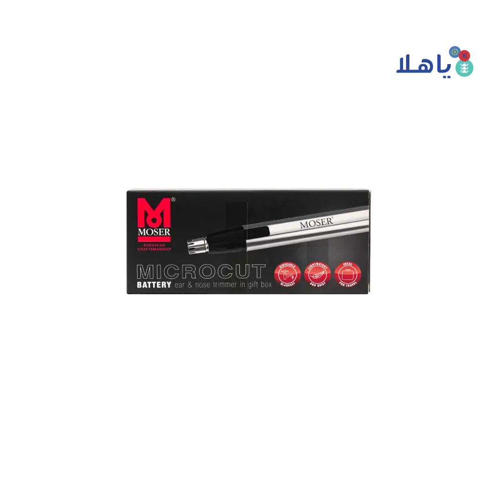 Moser Microcut Nose & Ear Hair Trimmer - 0142