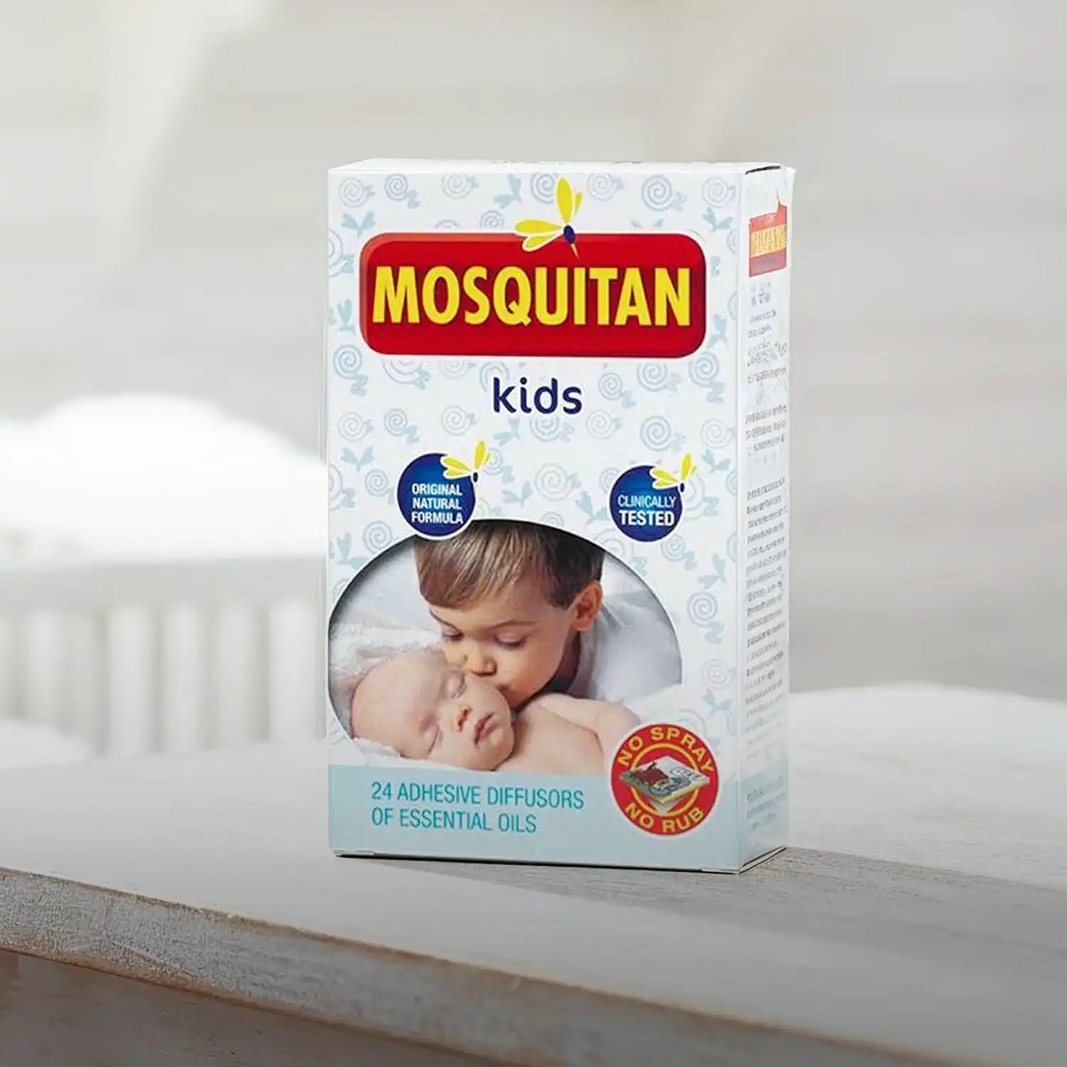 Mosquitan kids adhesive diffusers of essential oils, 24-pack.