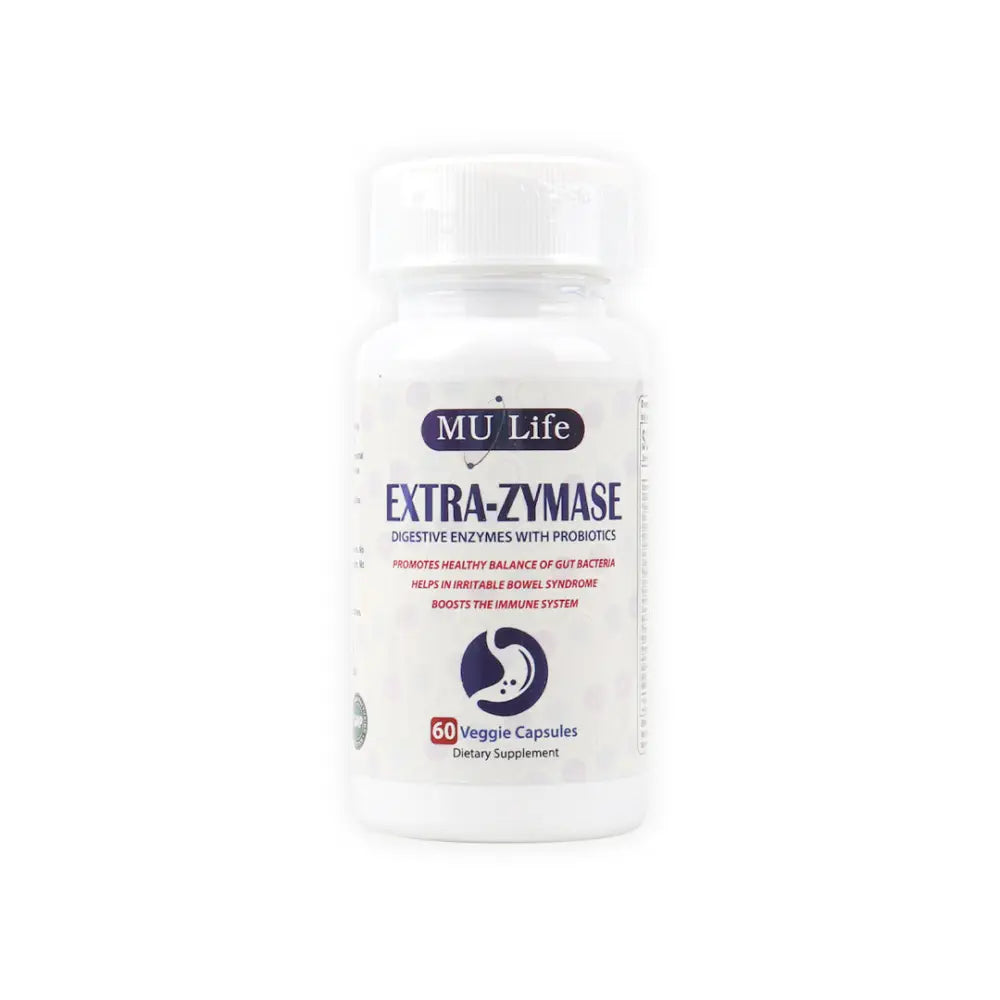 Mu Life Extra-Zymase 60 Veggie Capsules