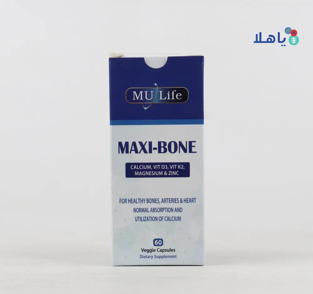 Mu Life Maxi-Bone 60 Veggie Capsules