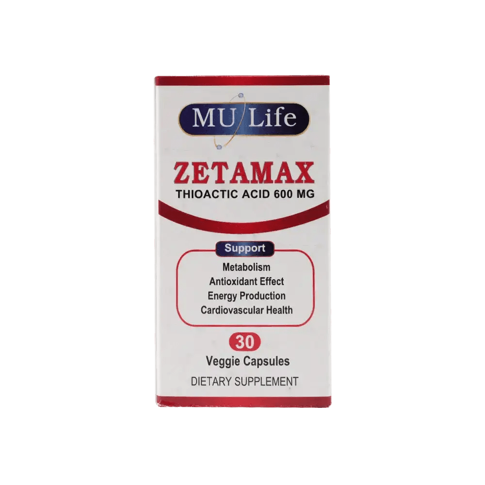 Mu Life - Mu Life Zetamax 600mg 30 Veggies Capsules - Pharmazone - 