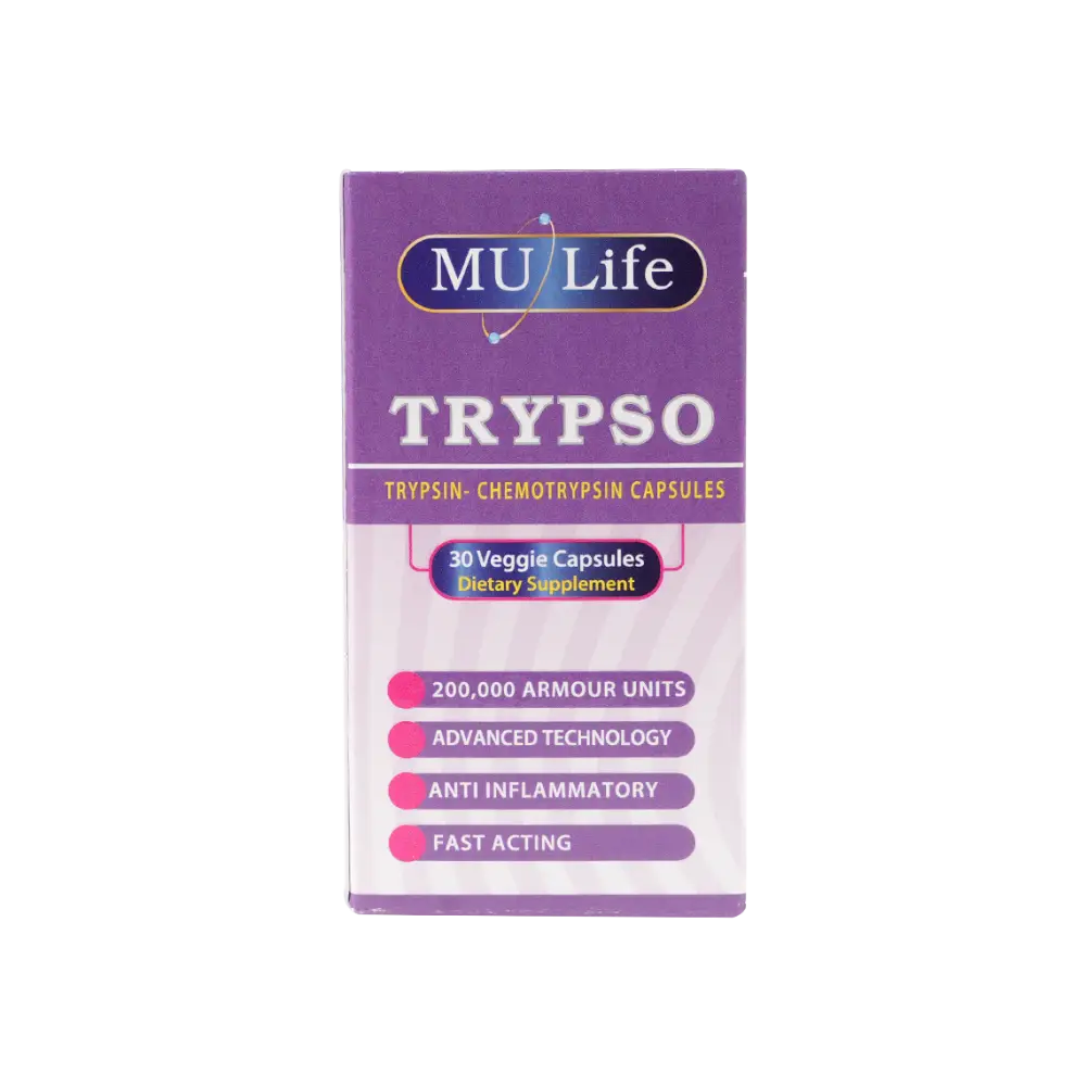 Mu Life Trypso 30 Veggies Capsules