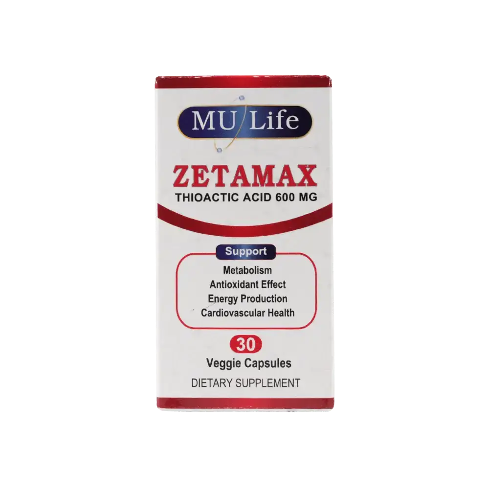 Mu Life - Mu Life Zetamax 600mg 30 Veggies Capsules - Pharmazone - 