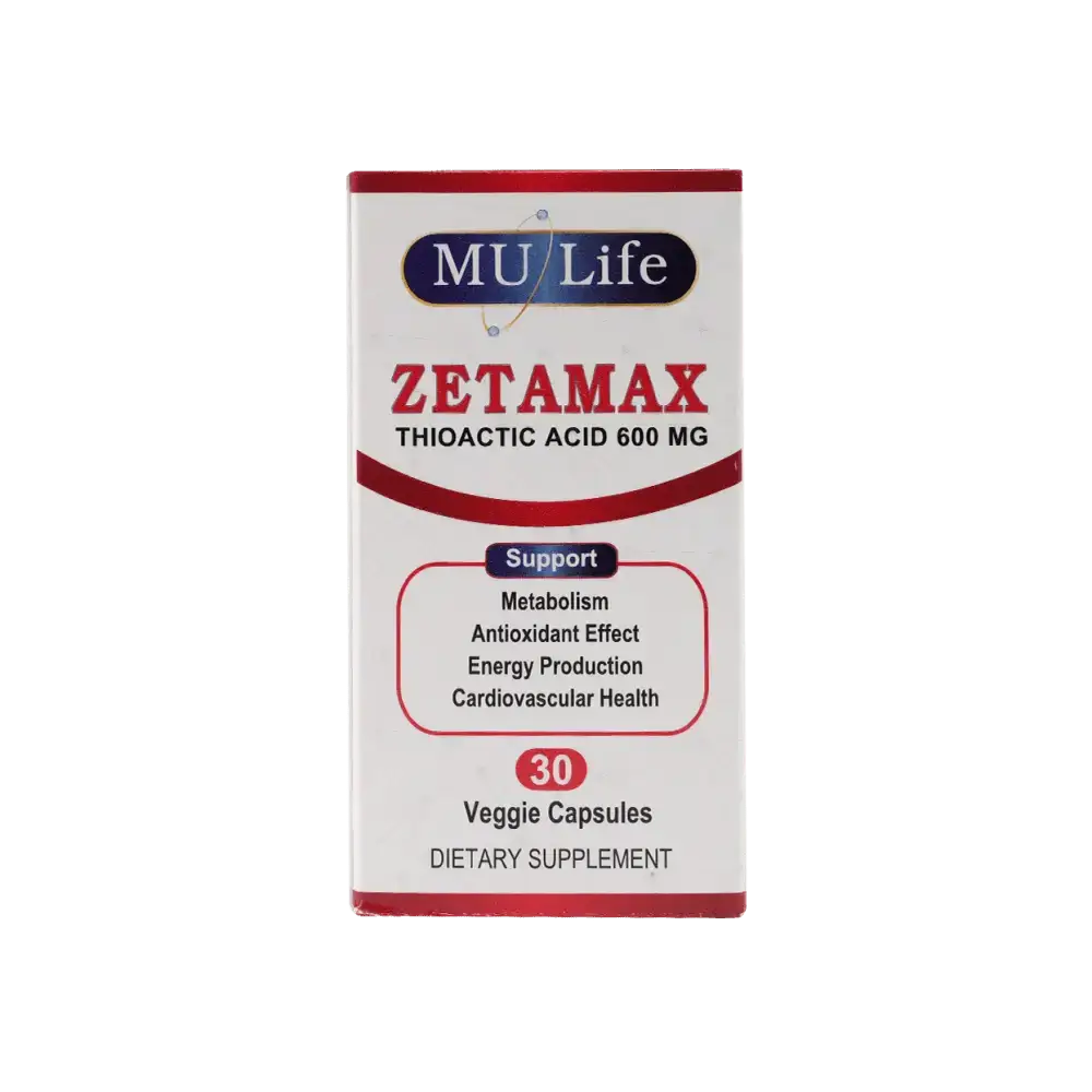 Mu Life - Mu Life Zetamax 600mg 30 Veggies Capsules - Pharmazone - 