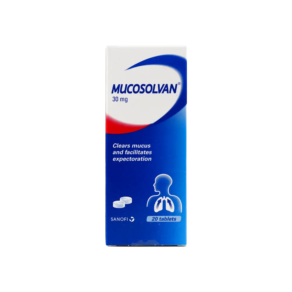 MUCOSOLVAN 30MG 20 TAB