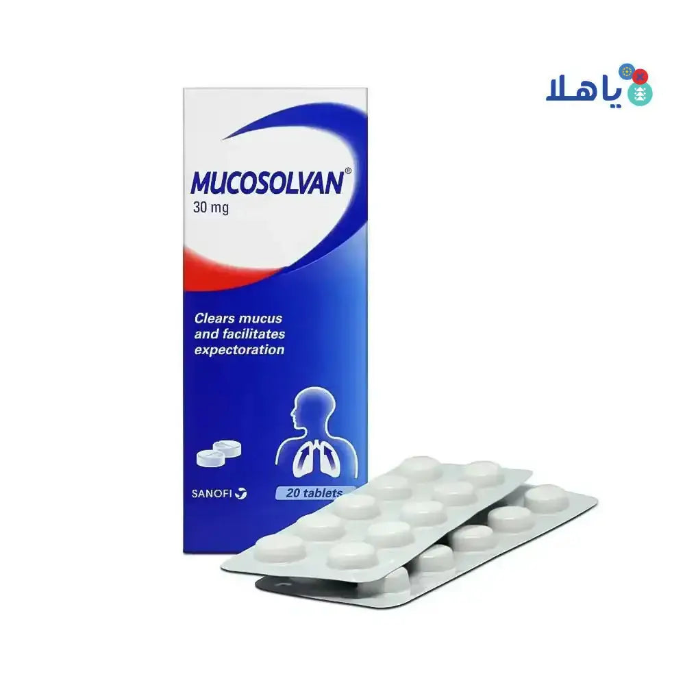 SANOFI Consumer - Mucosolvan 30Mg 20 Tab - Pharmazone - 