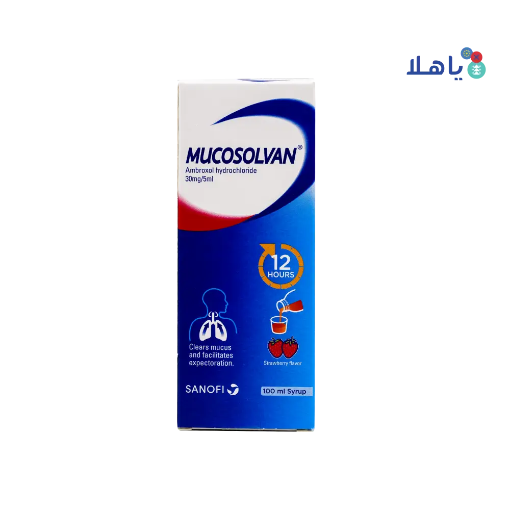 MUCOSOLVAN 30MG/5ML SYRUP 100ML