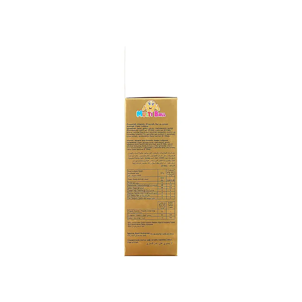 Multi Ball Kids Propolis 7 Lollipops