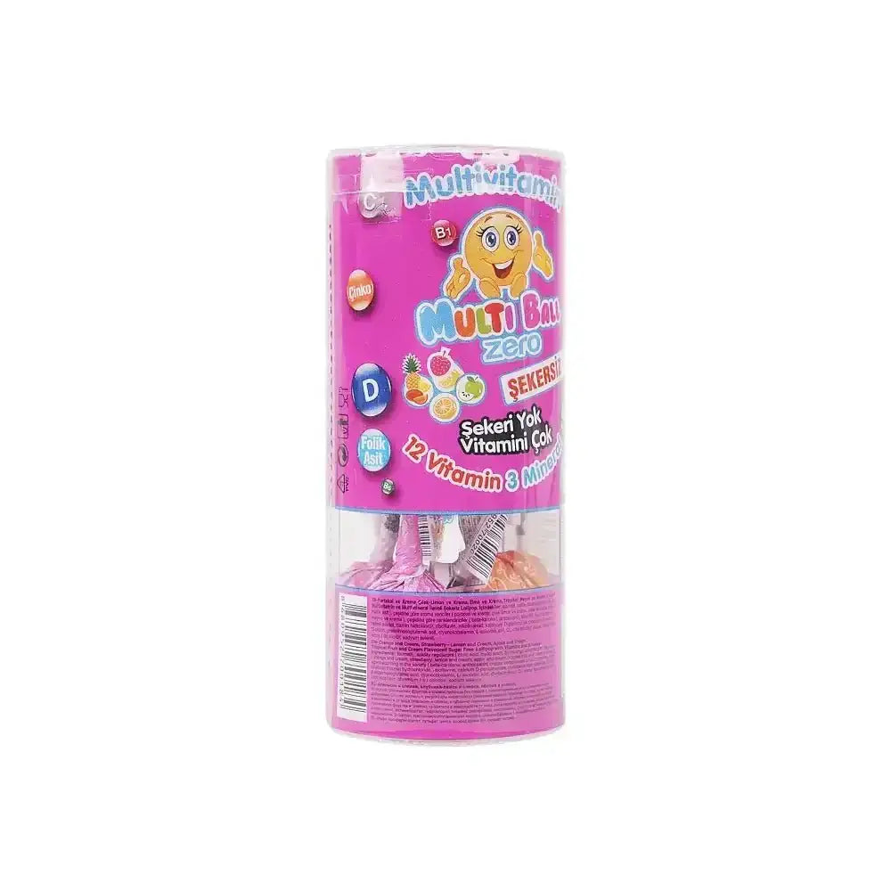 Multiball - Multi Ball Multivitamin Lollipops 15pcs - Sugar Free - Pharmazone - 