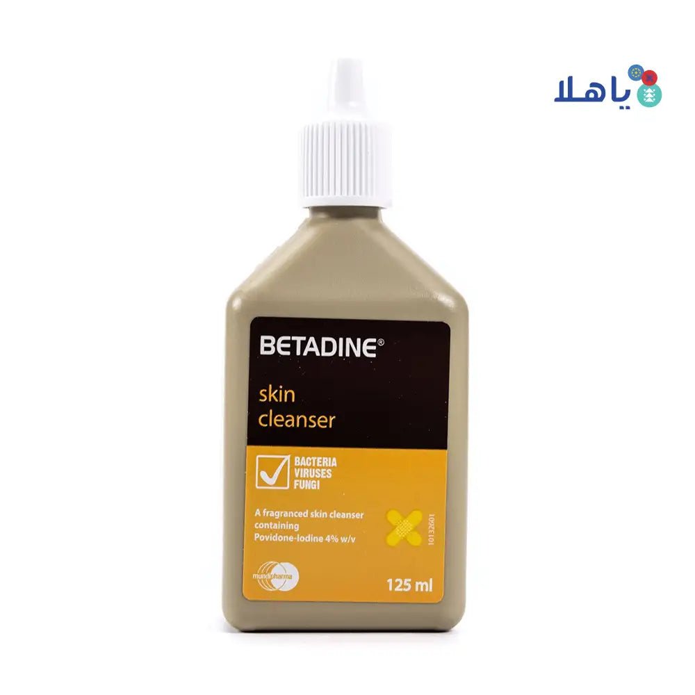 MUNDI - Betadine Scalp & Skin Cleanser 125 Ml - Pharmazone - 