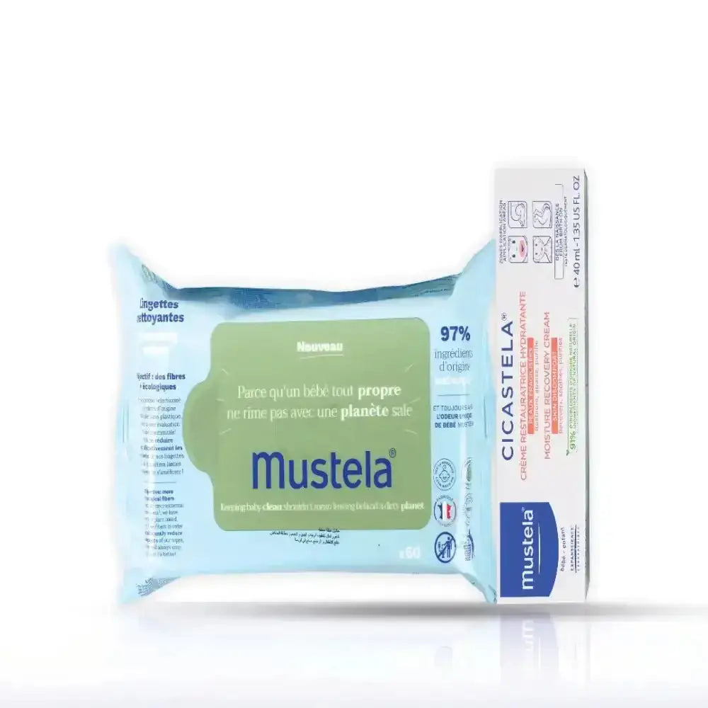 Pharmazone - Mustela Barrier + Mustela Wipes - Set - Pharmazone - 