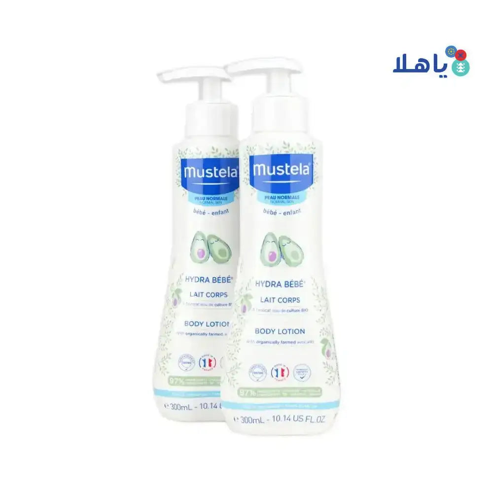 Mustela - Mustela Bebe - Enfant Hydra Bebe Body Lotion 300ml Set - Pharmazone - 